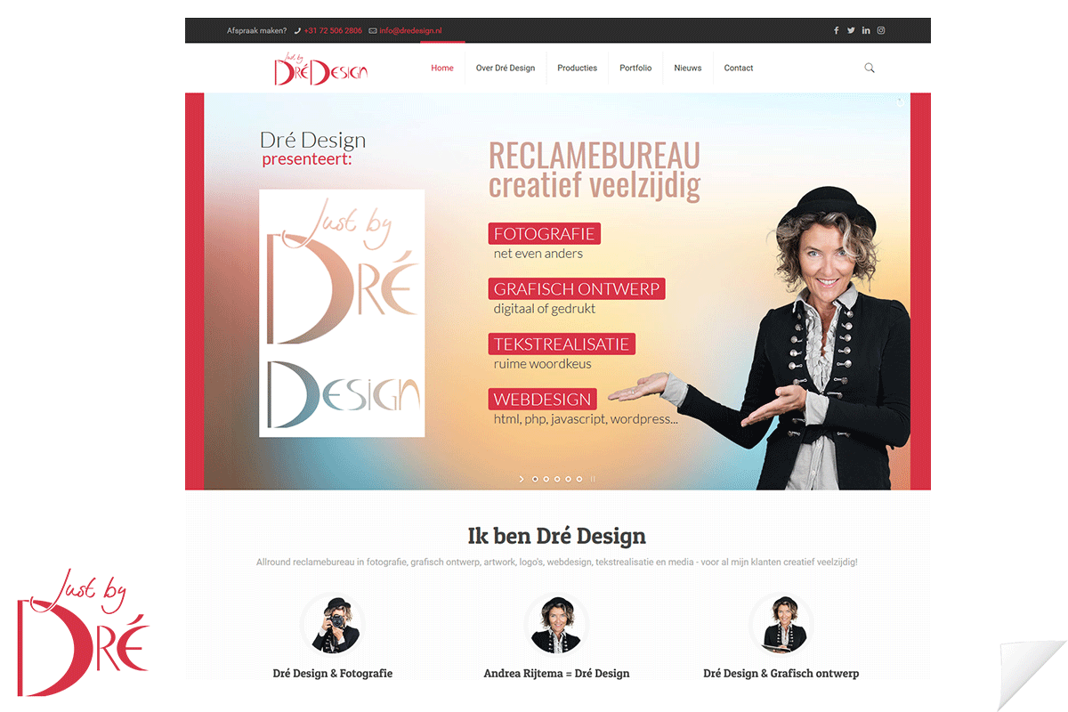 DreDesign website